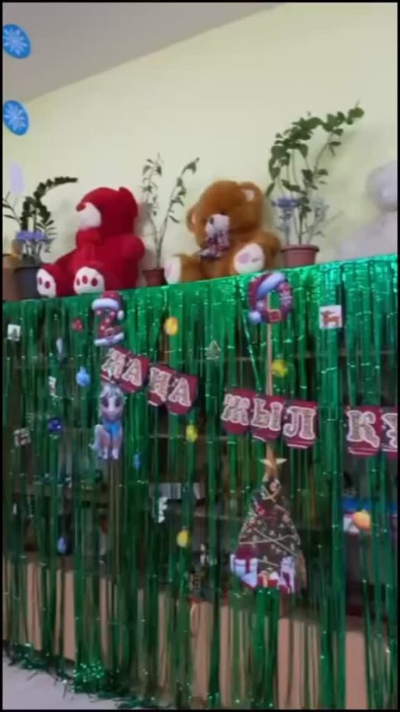 Мад Б сыныбының жаңа жылға арналған сынып сағаты Мақсаты: балаларға&hellip;