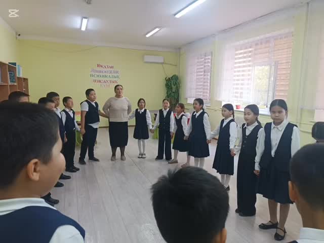 “Жандүниеміз жарқын болсын” атты онкүндік аясында 5 сынып оқушыларына өткізілген&hellip;